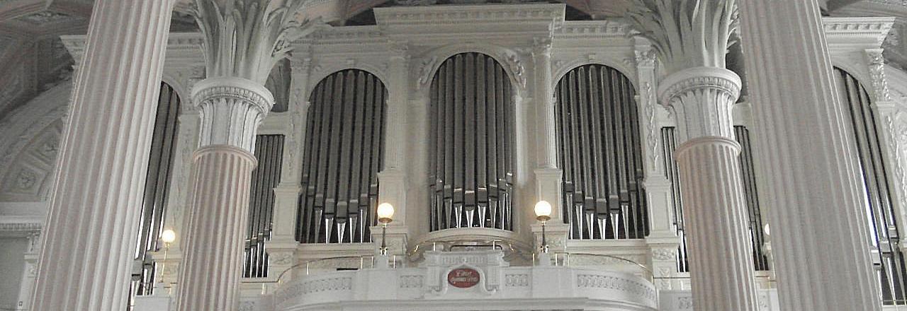 Organ in the Church of St. Nicholas, Leipzig